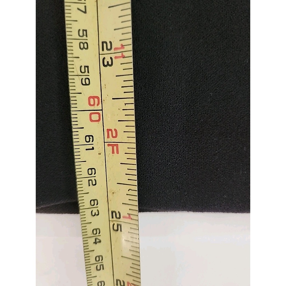 Black Hope & Harlow Pencil Skirt/ Kick Pleats/ Stretchy/Pull On/ 38in Waist / XL - Picture 7 of 10